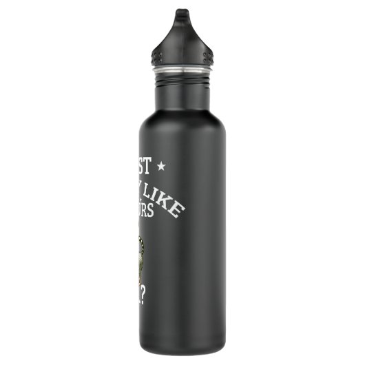 I Just Really Like Lemurs OK Cute Lemur Lovers Edelstahlflasche (Rechts)