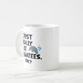 I Just Really Like Manatees, Ok? Kaffeetasse (Vorderseite Links)