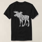 I Just Really Like Moose Stuff Christmas For Women T-Shirt (Design vorne)