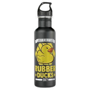 I just really like Rubber Ducks  Edelstahlflasche