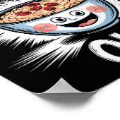 I Just Really Love Oatmeal Funny Cereal Breakfast Poster (Ecke)