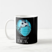 I just Wanna Go Bowling Shirt Player Funny Bowling Kaffeetasse (Links)