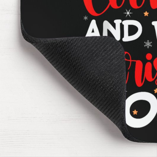 I Just Want To Bake Cookies And Watch Holiday Movi Mousepad (Ecke)