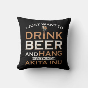 I just want to drink beer and hang with my shiba kissen
