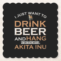 I just want to drink beer and hang with my shiba