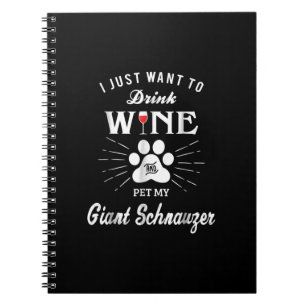 i just want to drink wine and pet my gischnauz notizblock