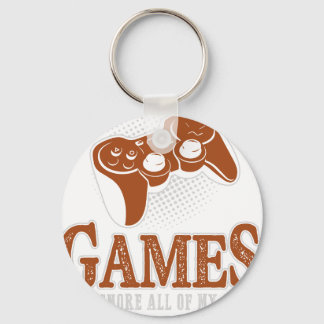 I Just Want to Play Video Games and Ignore All of  Schlüsselanhänger