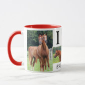 I Kaffee-Tasse 1 der Liebe-BOGO Colts Tasse (Links)