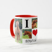 I Kaffee-Tasse 1 der Liebe-BOGO Colts Tasse (Vorderseite Links)