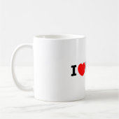 I Kaffee-Tasse des Herz-HOU Kaffeetasse (Links)