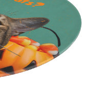 i Kann Leckereien Cat Round Cutting Board Schneidebrett (Ecke)