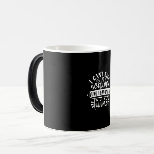 i kann nicht ruhig behalten werden, wenn er Zwilli Verwandlungstasse (Vorderseite Links)