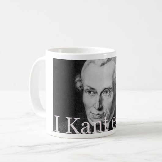 I Kant sogar Kaffeetasse (Vorderseite Links)