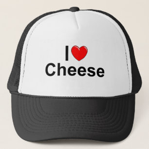 I Käse der Liebe-(Herz) Truckerkappe