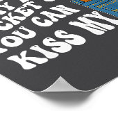 I Keep A Mistletoe In My Back Cket So You Can Kiss Poster (Ecke)