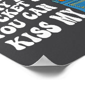 I Keep A Mistletoe In My Back Cket So You Can Kiss Poster (Ecke)