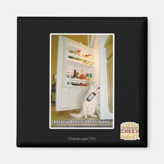 I keepz ur beerz magnet (Vorne)