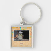 I kein wollen, um zu DA fancee partee zu gehen Schlüsselanhänger (Vorne)