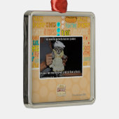 I kein wollen, um zu DA fancee partee zu gehen Silbernes Ornament (Rechts)