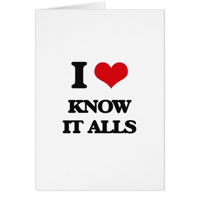 I kennen Liebe es Alls (Vorne)