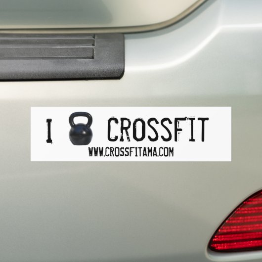 I kettlebell CrossFit Bumper Autoaufkleber (Auf Auto)