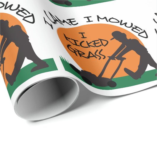 I Kickgrass Geschenkpapier (Rolleneckpunkt)