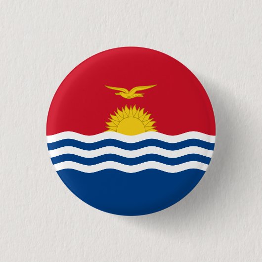I-Kiribati-Flagge, Flagge Kiribatis Button (Vorderseite)