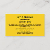 I-Kiribati-Flagge und -Wappen, Flagge Kiribatis Visitenkarte (Rückseite)