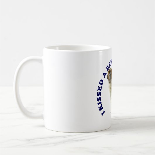 I Kissed a St Bernard Kaffeetasse (Links)