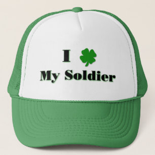 I (Klee) mein Soldat-Grün-Hut Truckerkappe