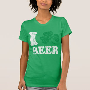 I Kleeblatt Beer Irish St Patricks Day T-Shirt
