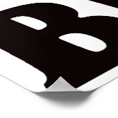 I Kleeblatt Beer Poster (Ecke)