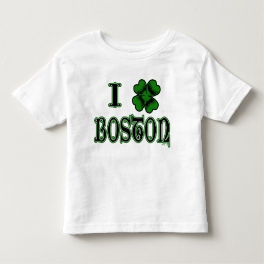 I Kleeblatt Boston Kinder Kleinkind T-shirt (Vorderseite)