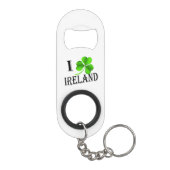 I Kleeblatt Ireland bk bocnt Mini Flaschenöffner (Rückseite)