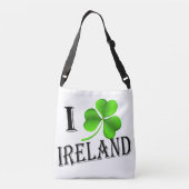 I Kleeblatt Ireland bk cbcnt Tragetaschen Mit Langen Trägern (Rückseite)
