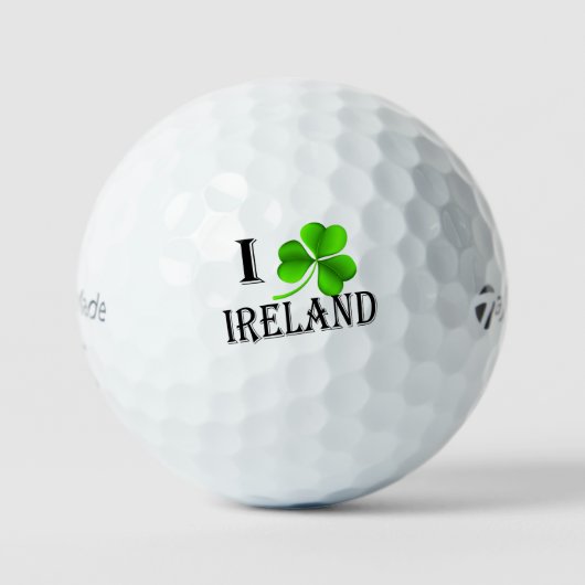 I Kleeblatt Ireland bk tmtp5 gbcnt Golfball (Vorderseite)