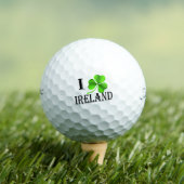 I Kleeblatt Ireland bk tpv1 gbcn Golfball (Insitu T-Shirt)