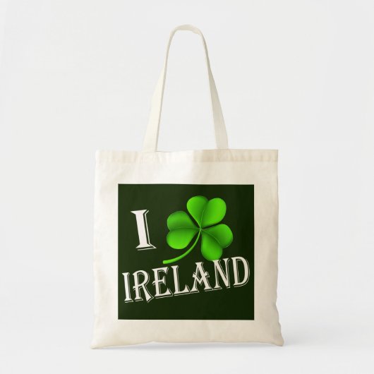 I Kleeblatt Ireland wt btcnt Tragetasche (Vorne)