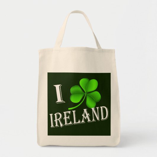 I Kleeblatt Ireland wt gtt Tragetasche (Vorne)