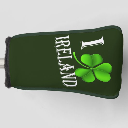 I Kleeblatt Irland Golf Headcover (Vorderseite)