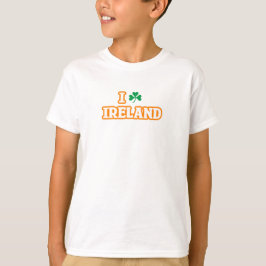 "I [KLEEBLATT] IRLAND" Kinder-T-Shirt T-Shirt