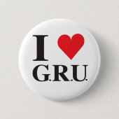 I Knopf der LIEBE GRU Button (Vorderseite)