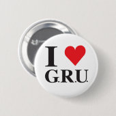 I Knopf der LIEBE GRU Button (Vorne & Hinten)