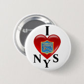 I Knopf der Liebe-NYS Button (Vorne & Hinten)