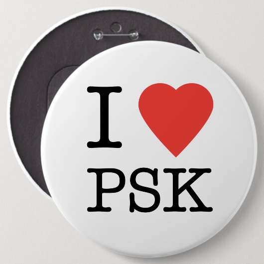 I Knopf der Liebe-PSK Button (Vorne & Hinten)