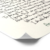 "I Know" Annie Johnson Flint Value Poster (Matte) (Ecke)