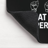 I Know ASL What is Your Superpower Awareness Sign Mousepad (Ecke)