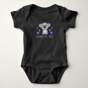 I Koalove You Sweet Koala With A Sweet Blue Baby Strampler