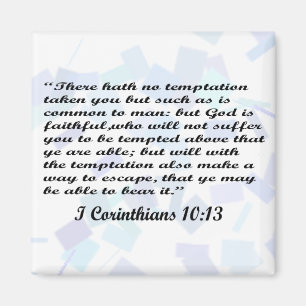 I Korinther-10:13magnet Magnet