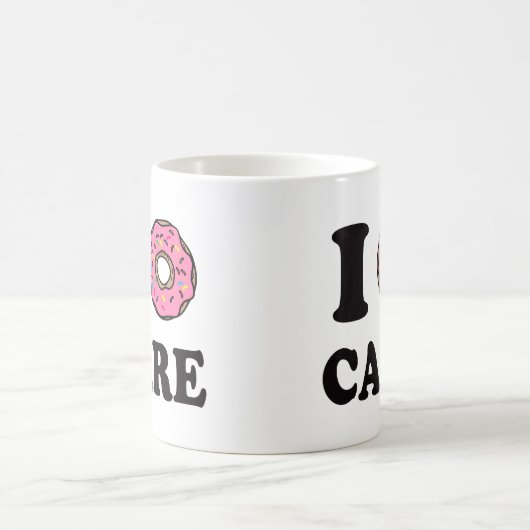 I Krapfen-Sorgfalt lustig Kaffeetasse (Mittel)